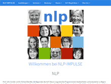 Tablet Screenshot of nlp-impulse.com